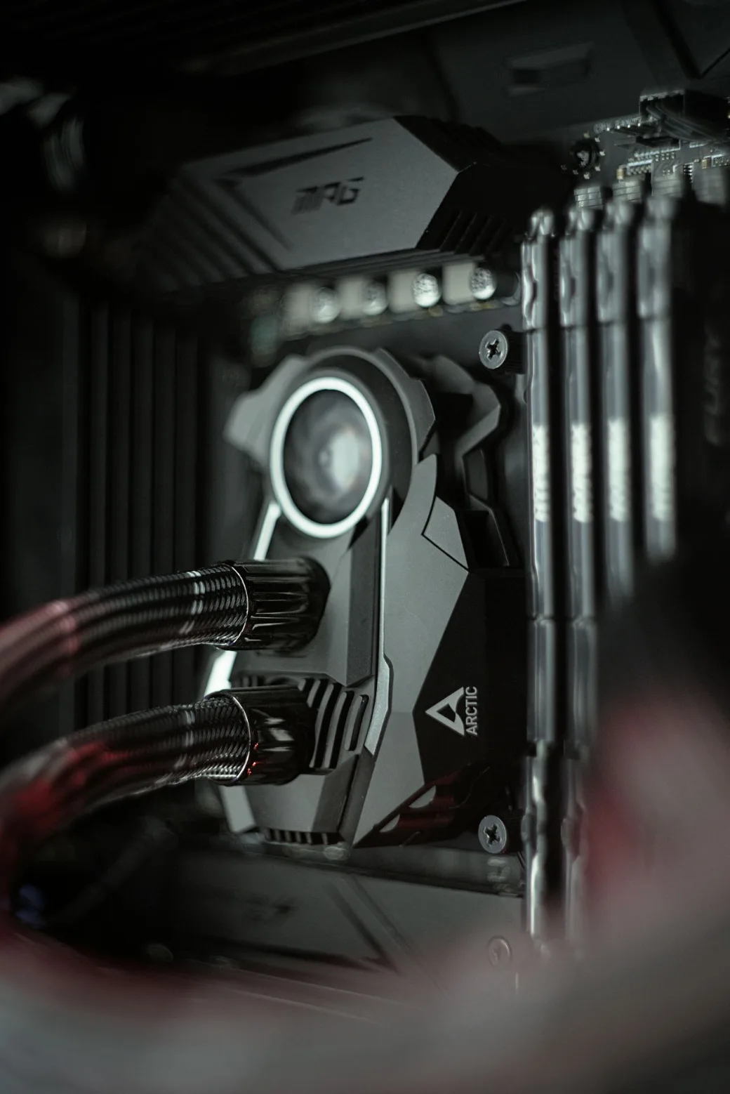 Intérieur d'un PC assemblé par NextGenPC